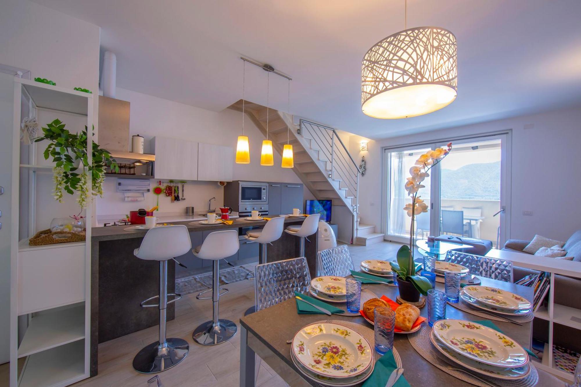 MezzegraComo Lake Modern Apartament Uliviアパートメント エクステリア 写真